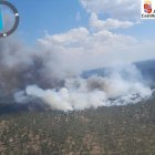 Imagen de archivo de un incendio forestal.