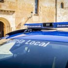 Vehículo de la Policía Local.