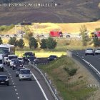 Imagen con los vehículos accidentados.