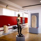 Una sala del Museo Numantino.