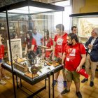 Los jóvenes visitaron el museo y el archivo del Instituto Antonio Machado