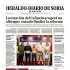 Portada de Heraldo-Diario de Soria de 30 de julio de 2025