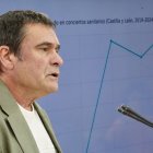El secretario de Sanidad del PSOE de Castilla y León y portavoz del área en las Cortes, Jesús Puente, hace un balance de la gestión de la Junta de Castilla y León en materia de sanidad.