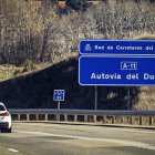 Autovía A11 a su paso por Soria.