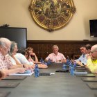 Miembros de la Comisión de Planes de la Diputación de Soria.