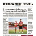 Portada de Heraldo-Diario de Soria de 6 de agosto de 2025.