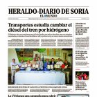Portada de Heraldo-Diario de Soria de 9 de agosto de 2025.