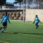 Entrenamiento del Golmayo Camaretas femenino.