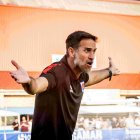 Abel Segovia quiere más calidad y talento para subir el nivel del juego ofensivo del Numancia.