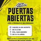 Puertas abiertas del Balonmano Soria para los más jóvenes.