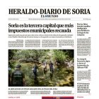 Portada de Heraldo-Diario de Soria de 13 de agosto de 2025