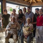 Rogelio Álvarez, premiado como el cazador federado más veterano de la provincia.