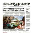 Portada de Heraldo-Diario de Soria de 18 de agosto de 2025.
