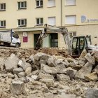 Las obras en el centro de Formación Profesional La Merced.