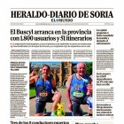 Portada de Heraldo-Diario de Soria de 1 de septiembre de 2025