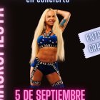 Cartel anunciador de Leticia Sabater en Borobia.