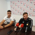 Martín Delfini y Oriol Castellarnau en la comparecencia de prensa de este jueves.