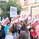 Concentración en la plaza de las Concepciones por la jornada semanal de 37,5 horas.