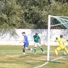 Momento en el que Eddipo empata el partido para el San José.