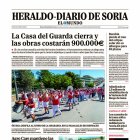 Portada de Heraldo-Diario de Soria de 16 de septiembre de 2025