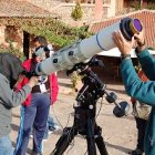 Una de las actividades de observación en ediciones anteriores de Astrotiermes.