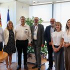 Reunión de la Cámara de Comercio en el Ministerio.