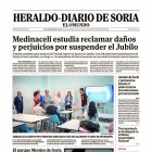 Portada de Heraldo-Diario de Soria de 18 de septiembre de 2025