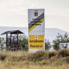 Aeródromo de Garray, propiedad de la Diputación de Soria.