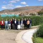 Visita a la depuradora de Deza, en Soria.