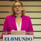 Isabel Blanco en la inauguración de Somoscyl.