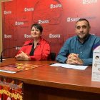Ana Romero y Pedro Rodríguez presentan el espectáculo solidario en Soria.