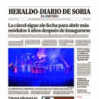 Portada de Heraldo-Diario de Soria de 25 de septiembre de 2025.