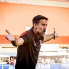 Abel Segovia espera que el Numancia recupere el domingo la competitividad que le faltó ante el Bergantiños.