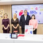 Presentación de la Feria Soria Emplea, este viernes en la sede de la Cámara