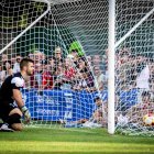 Derrota por la mínima del Almazán en el siempre complicado campo de la Balastera de Palencia.