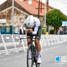 Antonio González en una de las etapas de la Volta a Galicia.