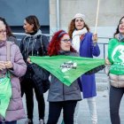 Activistas de PACMA en una concentración en Medinaceli (Soria) contra el Toro Jubilo.