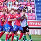 El Numancia ha ganado los dos partidos de Los Pajaritos y fuera de casa sólo ha sumado un punto de seis.