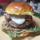 Hamburguesa que entra en concurso por Soria.