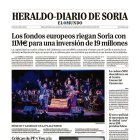 Portada de Heraldo Diario de Soria del 4 de octubre de 2025