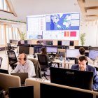 Centro de control de Solarig en las Cúpulas.