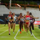 Marta Pérez, durante una prueba.