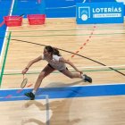 La soriana Jimena Ayllón en uno de sus partidos.