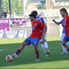 El Numancia B aguantó el empuje del Mansillés en la última media hora del partido.