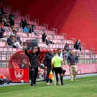 Javier Rozada, en Los Pajaritos la temporada pasada con el Real Avilés, es una de las opciones que maneja el Numancia para su banquillo.