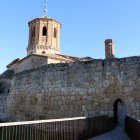 Panorámica de Almazán, con la muralla en primer plano.