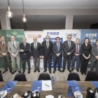 Reunión de las patronales contra la despoblación y las Cajas Rurales.