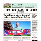 Portada de Heraldo-Diario de Soria del 17 de octubre de 2025.