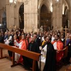 Un momento de la ceremonia del Jubileo en El Burgo.