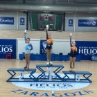 Claudia Gil, en el podio del Regional Aragonés.